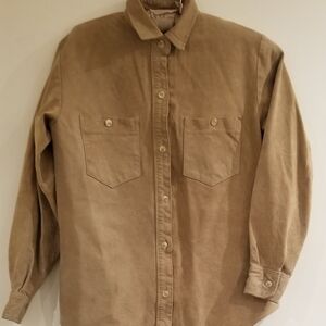 A.O. White Vintage Suede Ladies Shirt